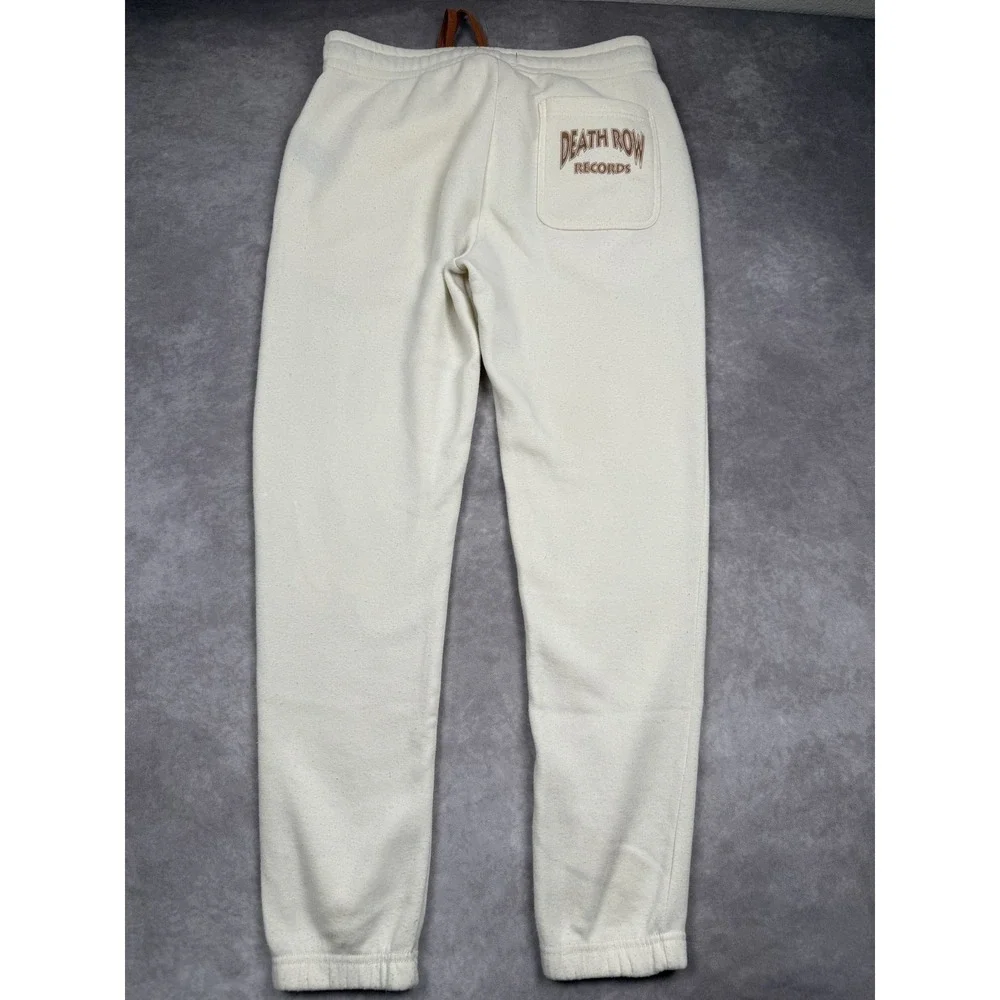 Crooks & Castles Death Row Records Pants Mens Large White Graphic Joggers 2022 - Picture 8 of 16
